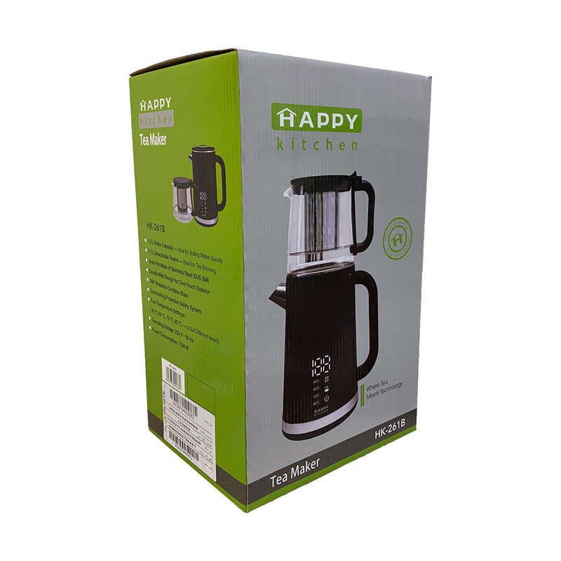 چای ساز روی هم هپی کیچن مدل HK-261B