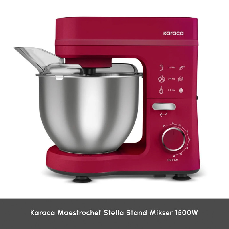 همزن کاسه‌دار 5 لیتری کاراجا مدل Maestrochef Stella