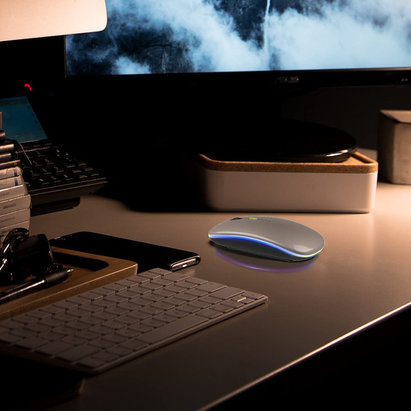 ماوس بی سیم مدل Slim RGB