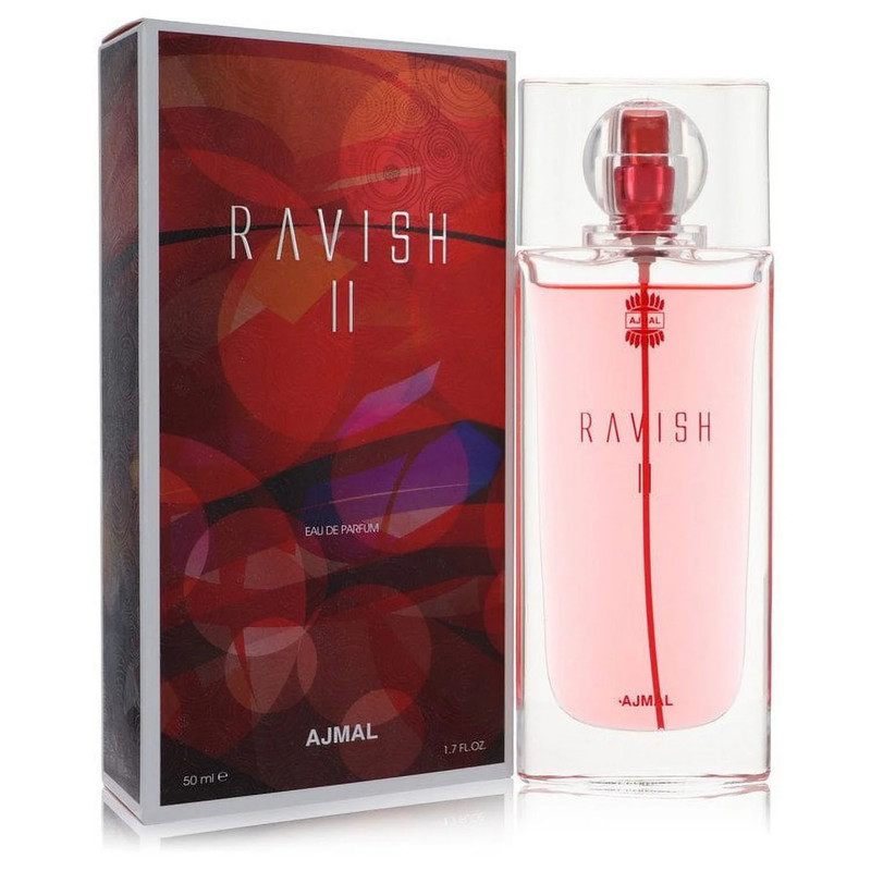 ادوپرفیوم زنانه اجمل مدل Ravish II با رایحه شیرین حجم 50 میلی‌لیتر