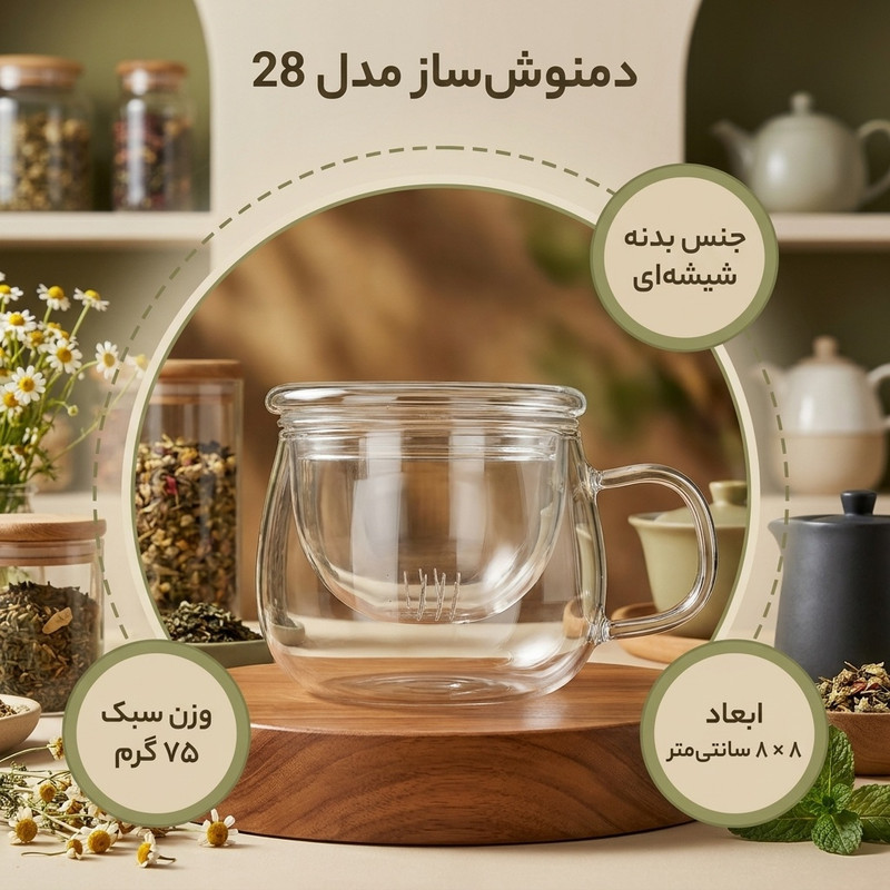 دمنوش ساز مدل 28
