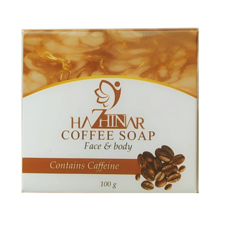 صابون شستشو هاژینار مدل قهوه وزن 100 گرم