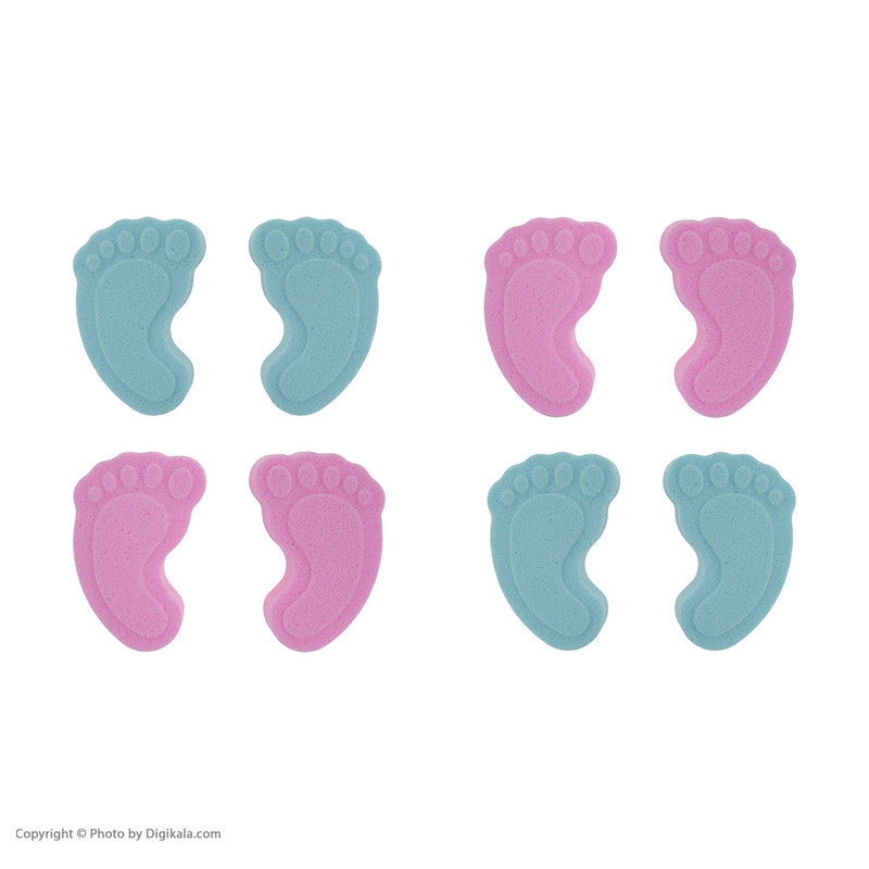کوکتل پدیکور ژبن پلاس مدل Baby feet وزن 480 گرم بسته 8 عددی