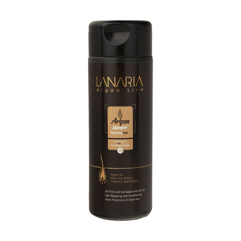 شامپو مو لاناریا مدل Argan حجم 200 میلی لیتر