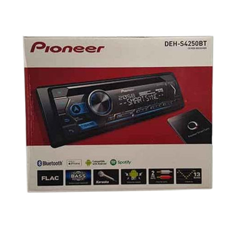 پخش کننده خودرو پایونیر مدل DEH-S 4250BT