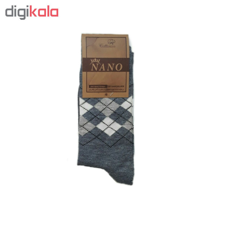 جوراب مردانه مدل Nano مجموعه 4 عددی