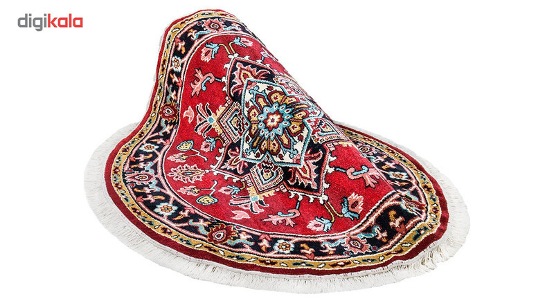 فرش ماشینی سهند کد P648.BJ طرح هریس زمینه قرمز