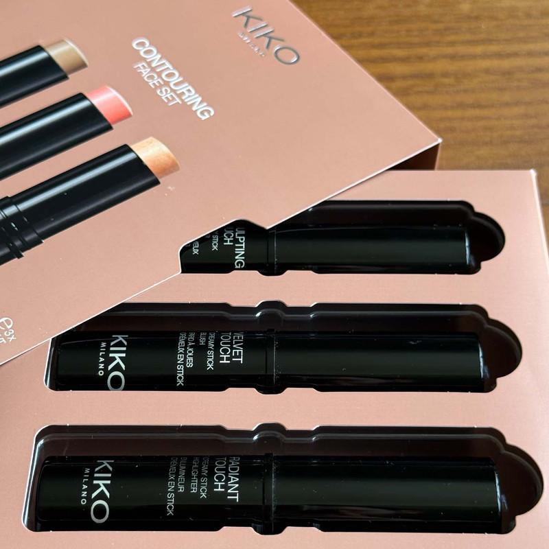 پالت کانتور کیکو میلانو مدل contouring face set شماره  102 02 200 مجموعه 3 عددی