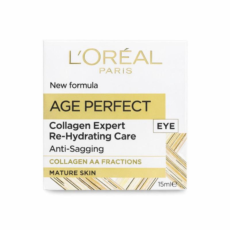 کرم ضد چروک چشم لورآل مدل Colagen Perfect مناسب برای انواع پوست حجم 50 میلی لیتر
