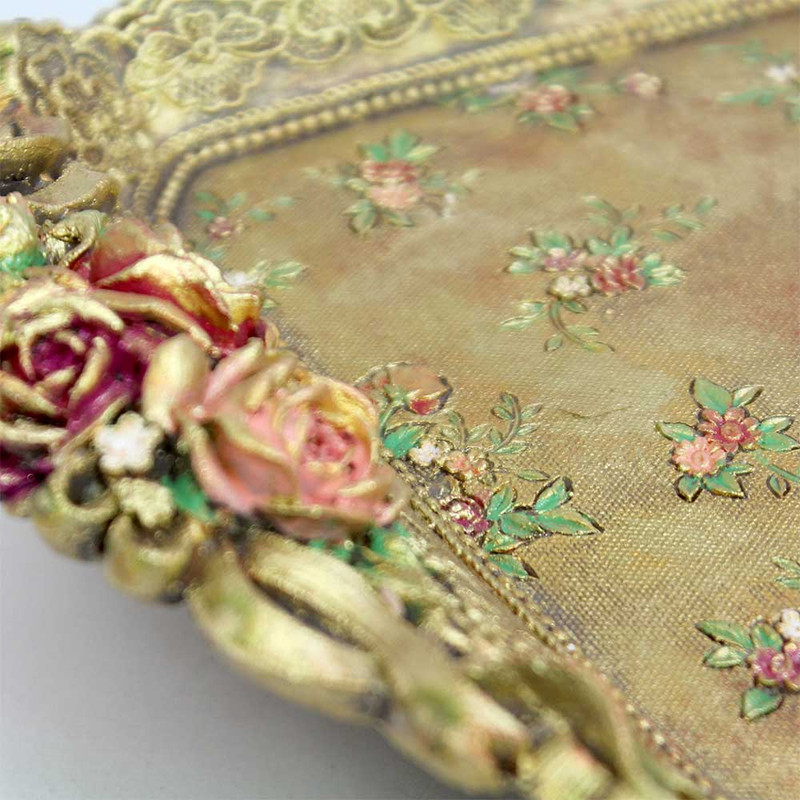سینی مدل باغ طلایی