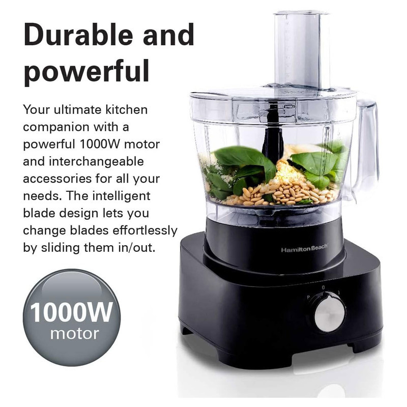 غذاساز 1000 وات همیلتون بیچ مدل FP1012