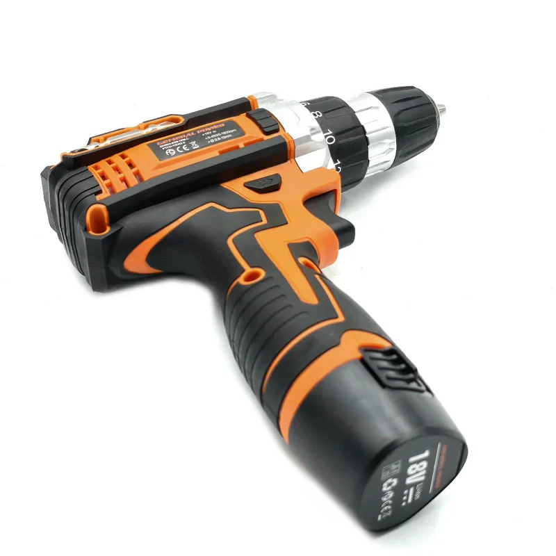 دریل پیچ گوشتی شارژی سه نظام 10 میلیمتری 18 ولت ژنرال پاور مدل PTCD-12D02.3