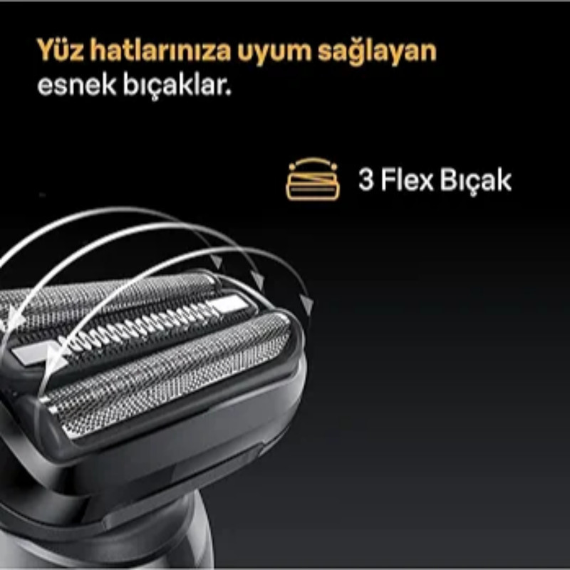 ماشین اصلاح موی صورت شارژی براون مدل Series 5 52-N1200s