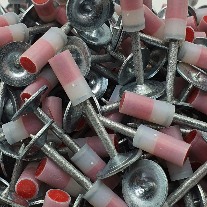 میخ چاشنی دار میخکوب کد 60p مجموعه 60 عددی