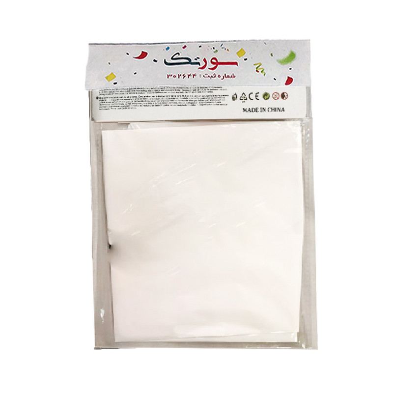 بادکنک فویلی سورتک طرح ابر و رنگین کمان کد ST0455