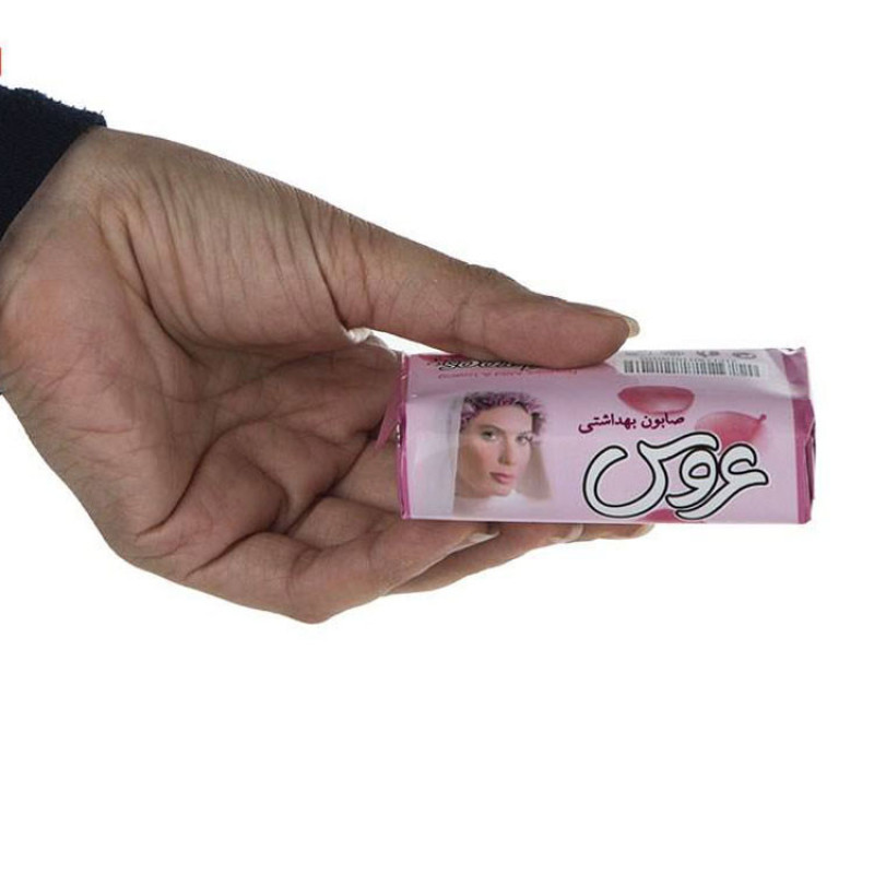 صابون شستشو عروس مدل AB وزن 75 گرم مجموعه 2 عددی