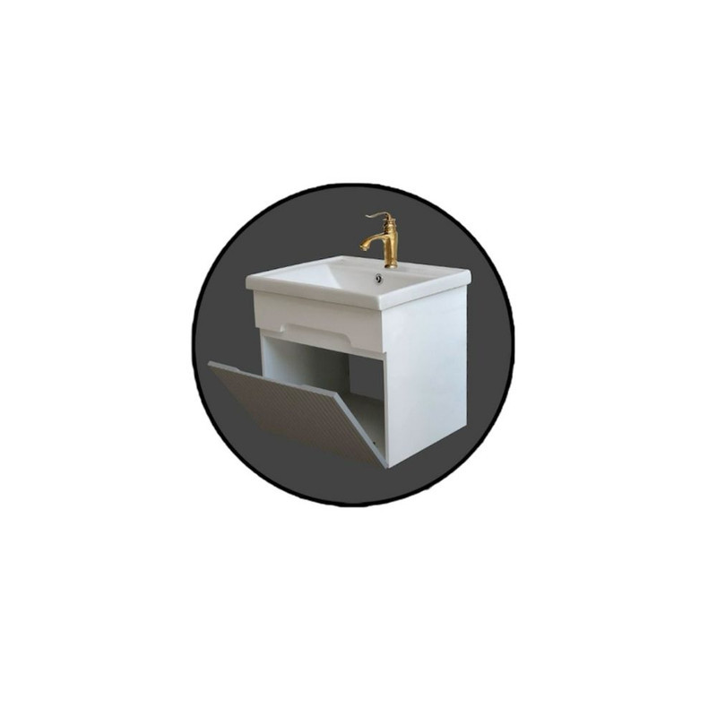 ست کابینت و روشویی بی اس سی مدل آرالیا