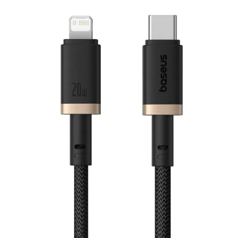 کابل تبدیل USB-C به لایتنینگ بیسوس مدل Dura Series 20W طول 1 متر