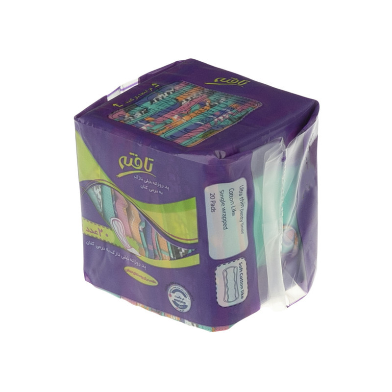 پد بهداشتی تافته مدل Ultra Thin مجموعه 6 عددی