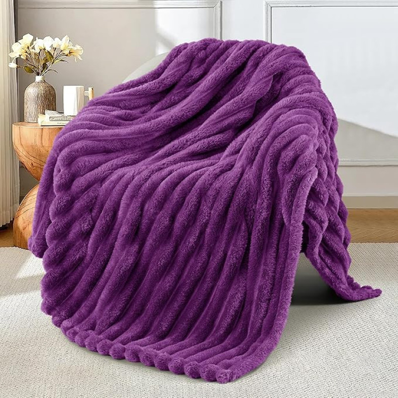 شال مبل و تخت آقای طرح مدل پلیسه سایز 150x200سانتی متر