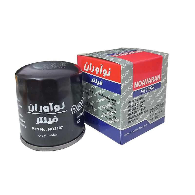 فیلتر روغن خودرو فیلتر نوآوران مدل NO2107 مناسب برای ام وی ام 315