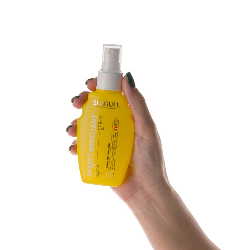 اسپری بدن ضد حشره سی‌گل مدل Heal-Pro حجم 100 میلی‌لیتر مناسب انواع پوست، حاوی اسید آمینه بتاآلامین، ضد اگزما، ضد ورم و پف، محافظت پوست بانوان و آقایان، ساخت ایران