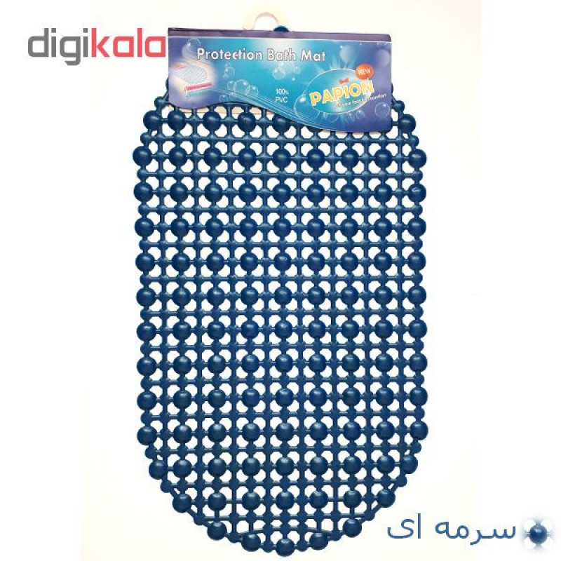 زیر پایی حمام پاپیون مدل L6670 سایز 63x35 سانتی متر