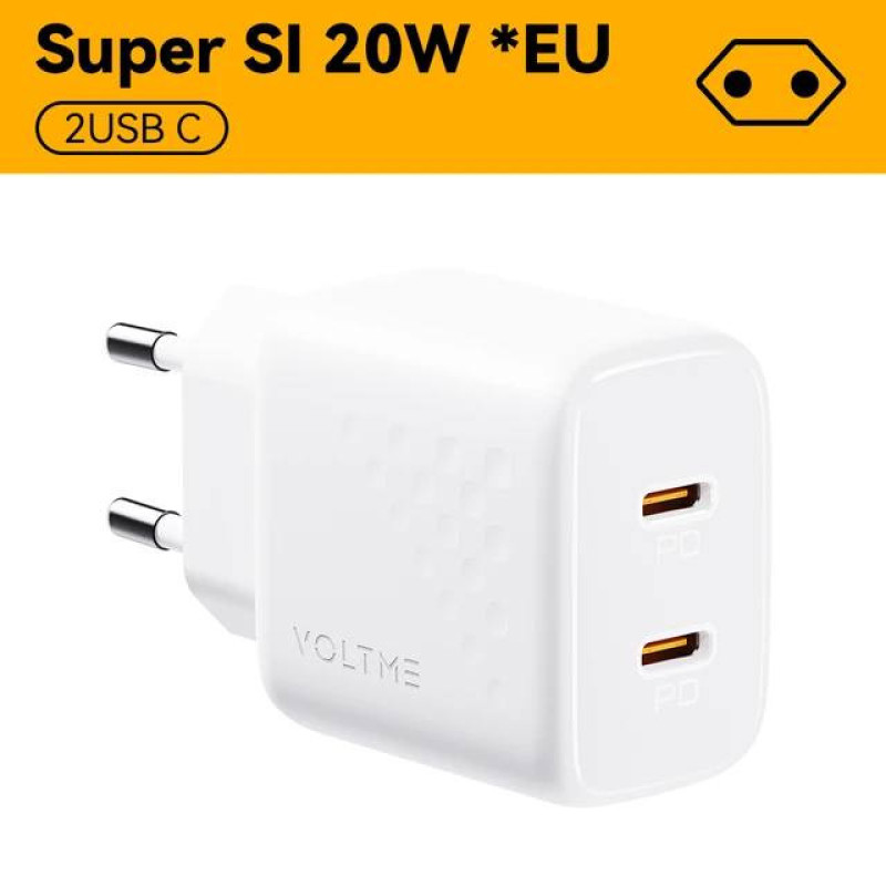 شارژر دیواری 20 وات ولت می مدل REVO  DUO LITE