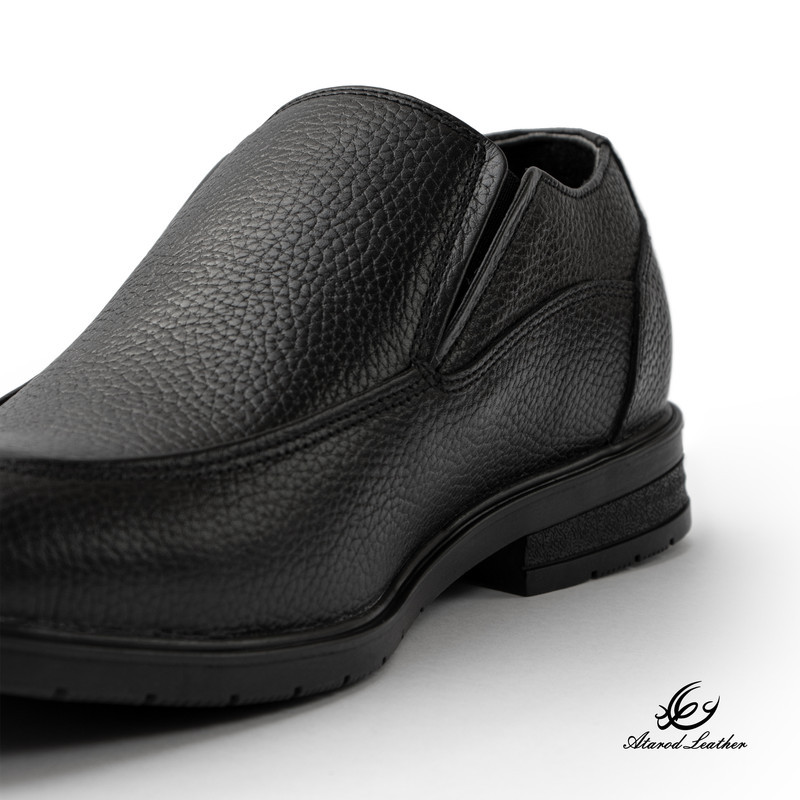 کفش رسمی مردانه چرم عطارد مدل چرم طبیعی کد SH357