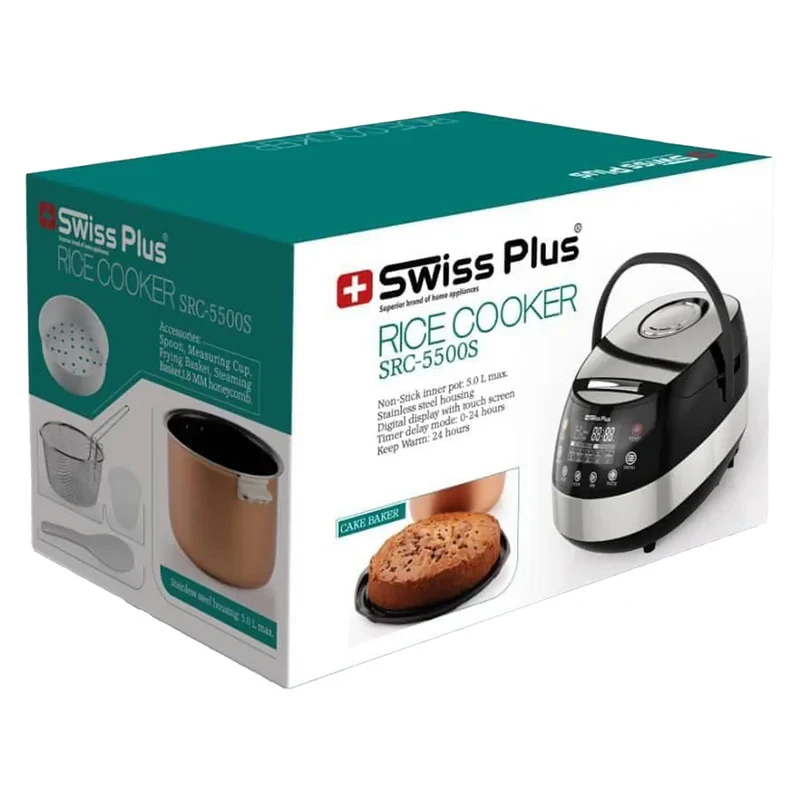 پلوپز 10 نفره سوئیس پلاس مدل SRC-5500S