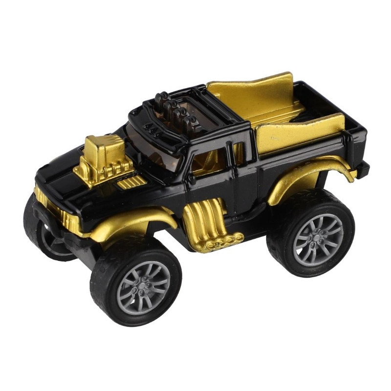 ماشین بازی مدل آفرود عقبکش فلزی کد DIE-CAST-TRB