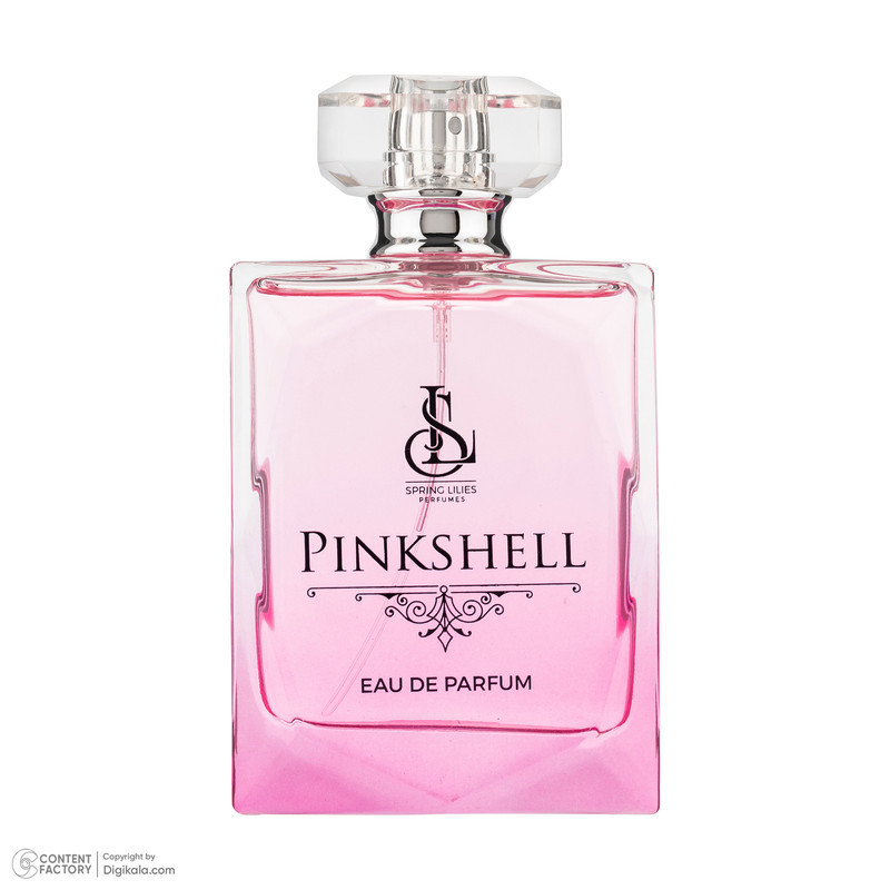 ادوپرفیوم زنانه اسپرینگ لیلیز مدل Pinkshell با رایحه خنک حجم 100 میلی لیتر