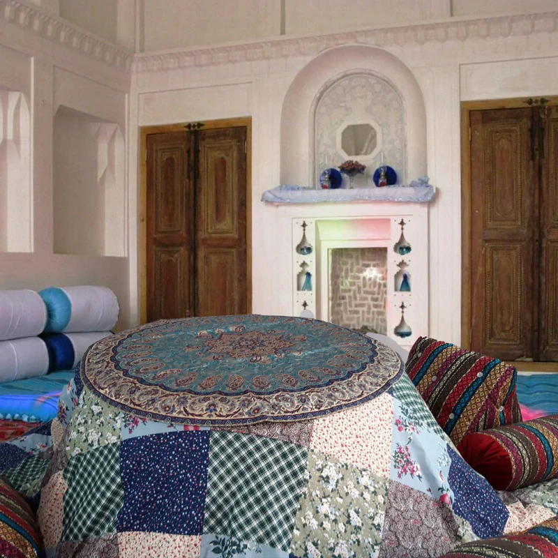 لحاف کرسی مدل کلاسیک سایز 300x300 سانتی متر