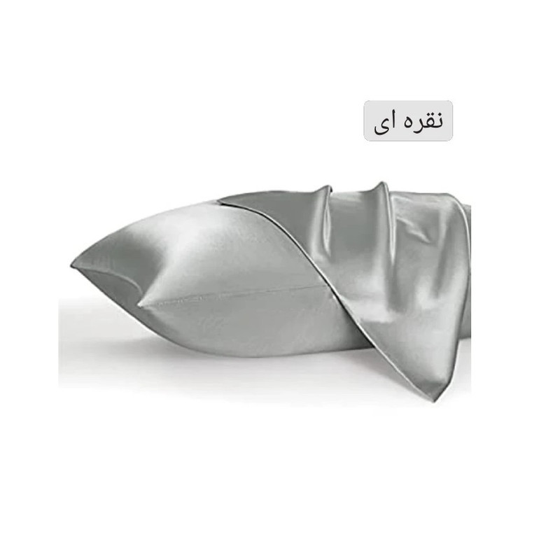 رو بالشتی ملولِی مدل ساتن ابریشم پرو