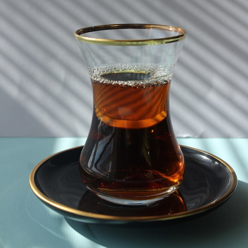 ست فنجان و نعلبکی 12 پارچه مدل IKDMTFKG3367