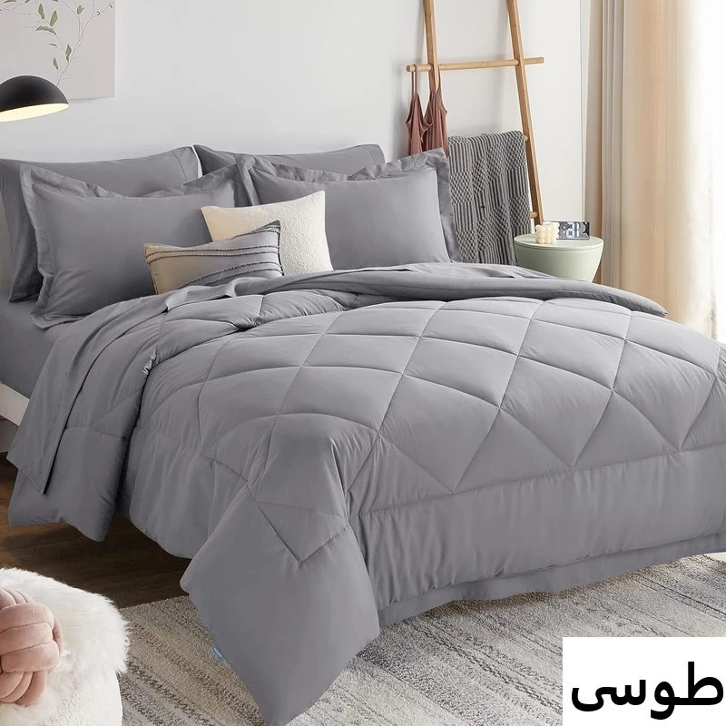 سرویس روتختی کوکوجم مدل میکرو فایبر دونفره 6 تکه