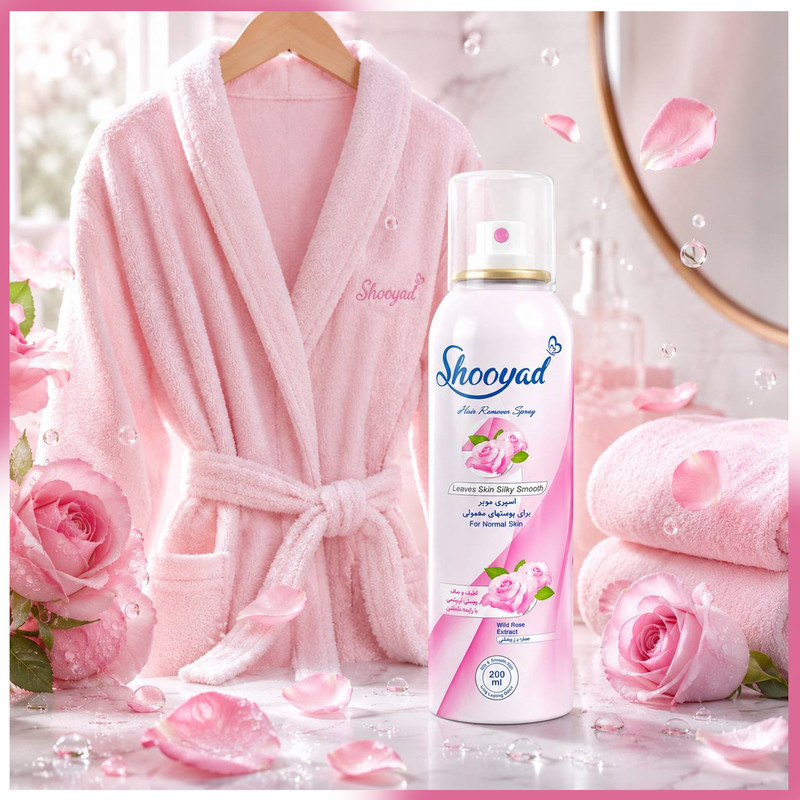 اسپری موبر شویاد مدل H-Rose2 حجم 200 میلی لیتر مجموعه 2 عددی