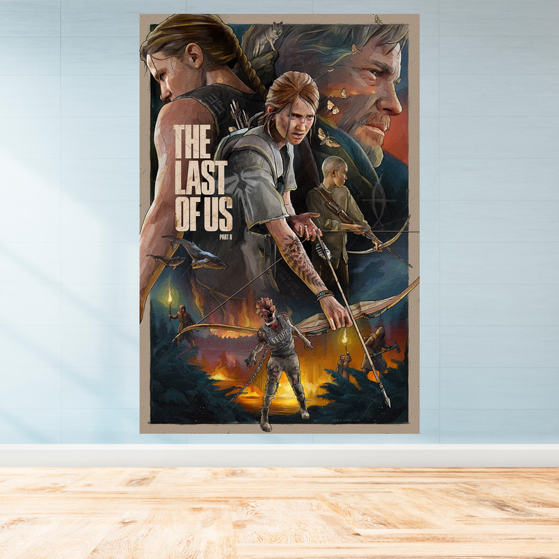 تابلو مدل گیمینگ لست اف اس last of us 2 کد 1269