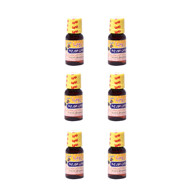 روغن مورچه روجا مدل 6 حجم 18 میلی لیتر بسته ۶ عددی