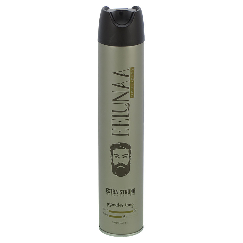 اسپری مو ایل اونا مدل extra strong حجم 500 میلی لیتر