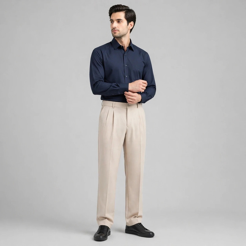 شلوار بگ مردانه دبل مازراتی مدل SA-1015
