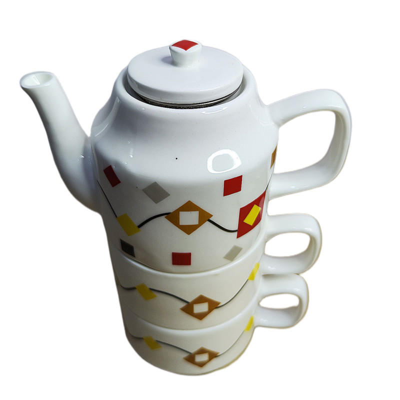 سرویس چای خوری سه پارچه مدل 00987