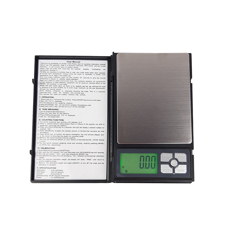 ترازو دیجیتال مدل نوت بوک کد NOTEBOOK
