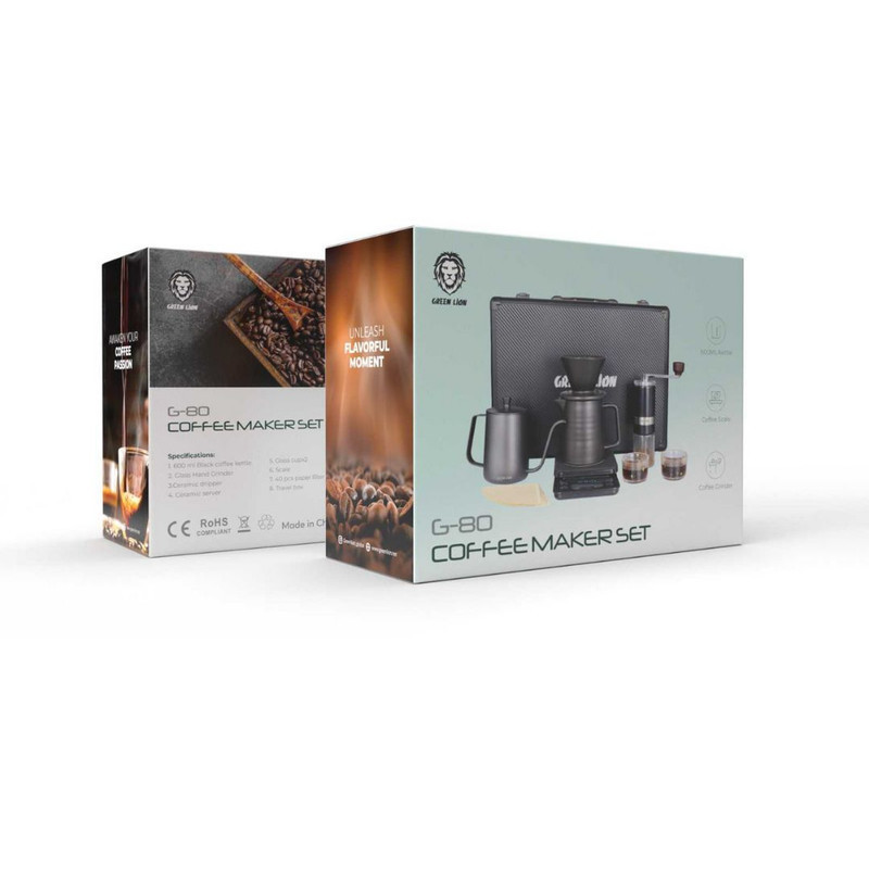 قهوه‌ساز گرین لاین مدل COFFEE MAKERSET G-80