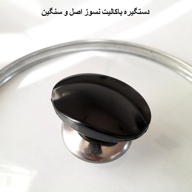 دستگیره درب قابلمه و تابه مدل موجی بسته 5 عددی