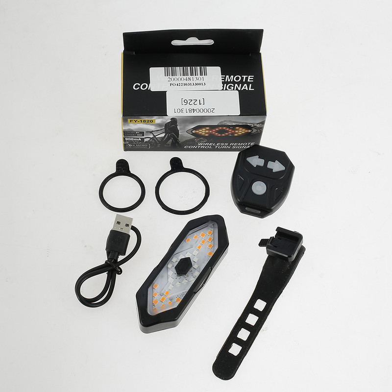 چراغ عقب دوچرخه مدل WIRELESS 1820