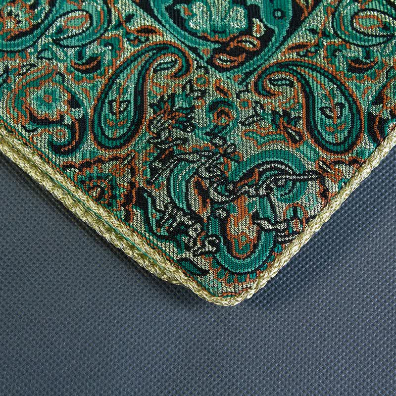 رومیزی ترمه نگین خاتم طرح شاه عباسی یزد کد ya90242104