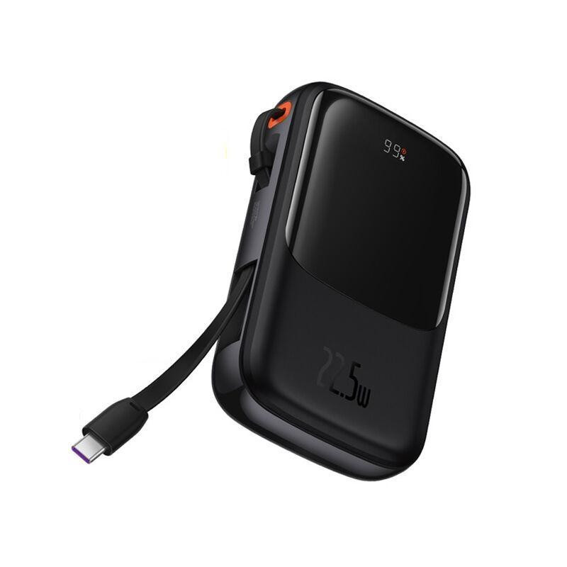 پاوربانک باسئوس مدل QPOW PRO + DIGITAL DISPLAY  ظرفیت 20000 میلی آمپر ساعت