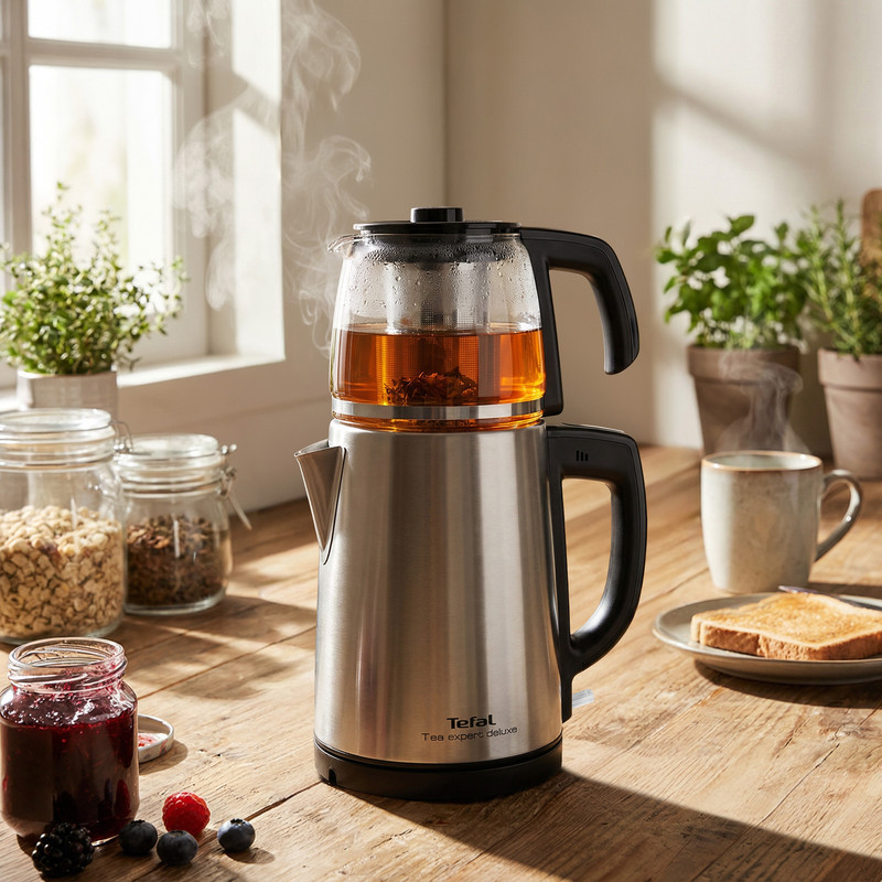 چای ساز روی هم تفال مدل BJ5108TR