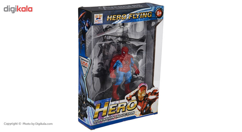 مینی هلی کوپتر مدل Spider Man